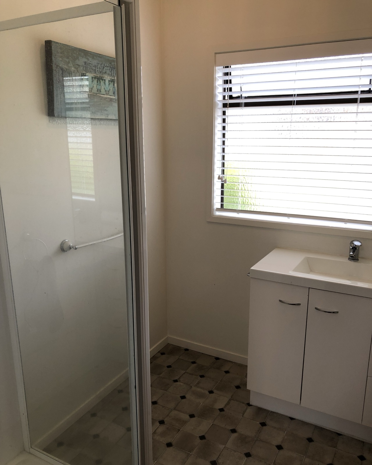 Before: Milford family home bathroom before and after