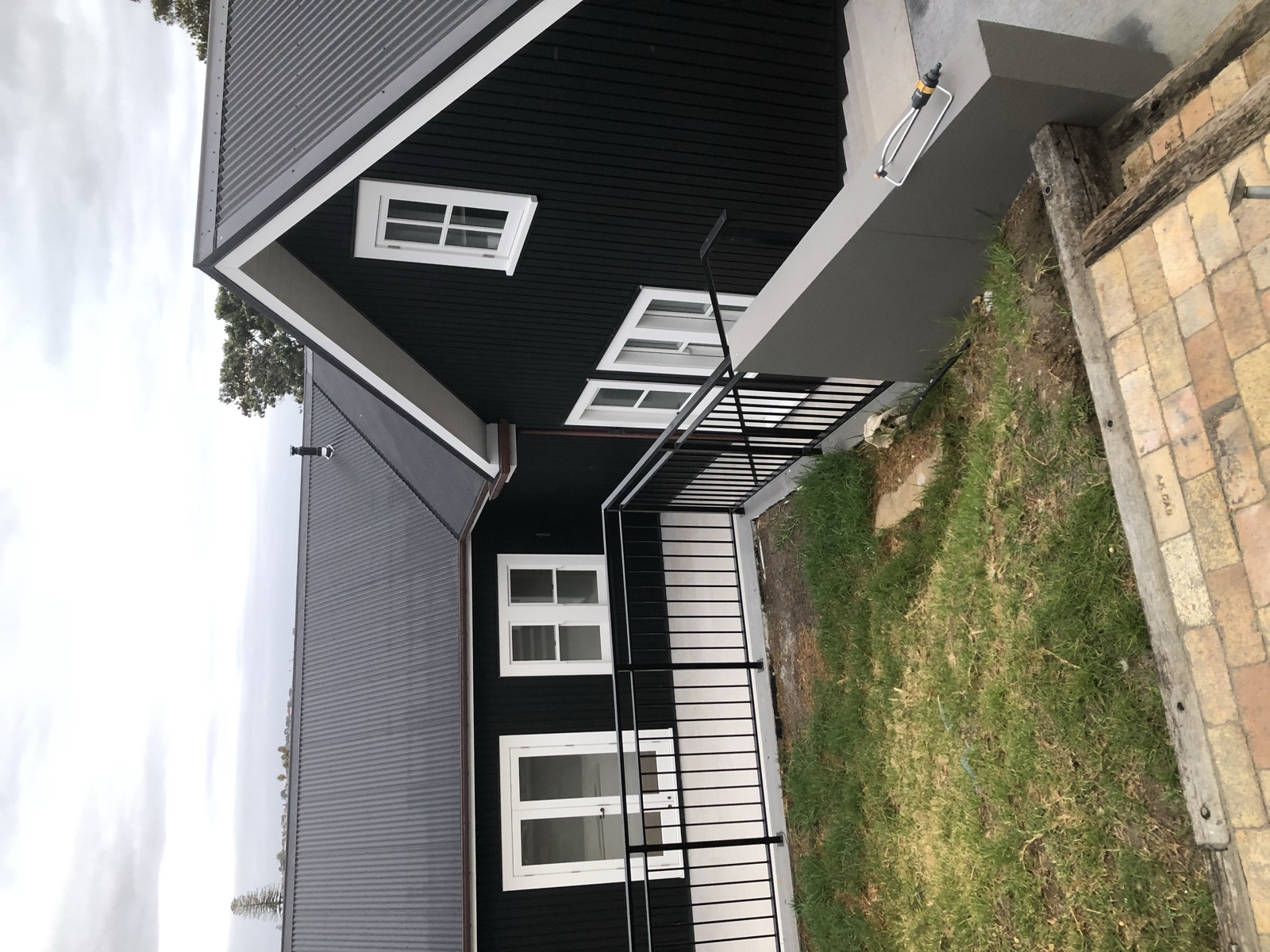 Exterior, upper section